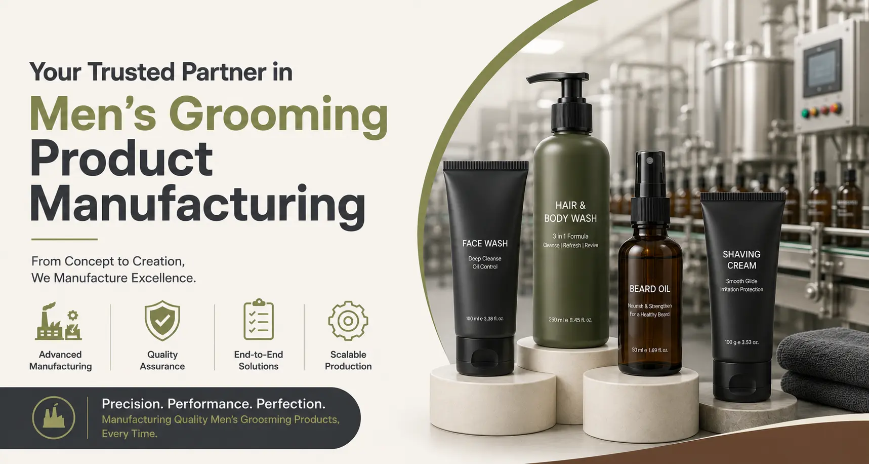 Men's Grooming Product Manufacturing