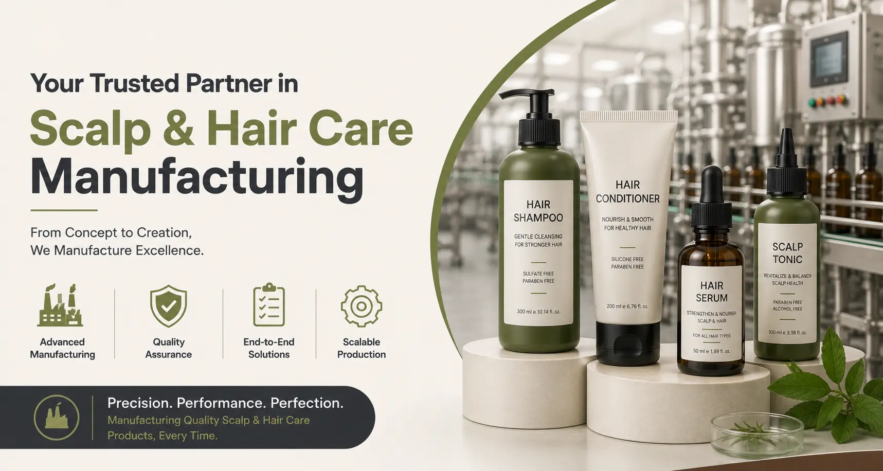 Scalp & Hair Care Manufacturing