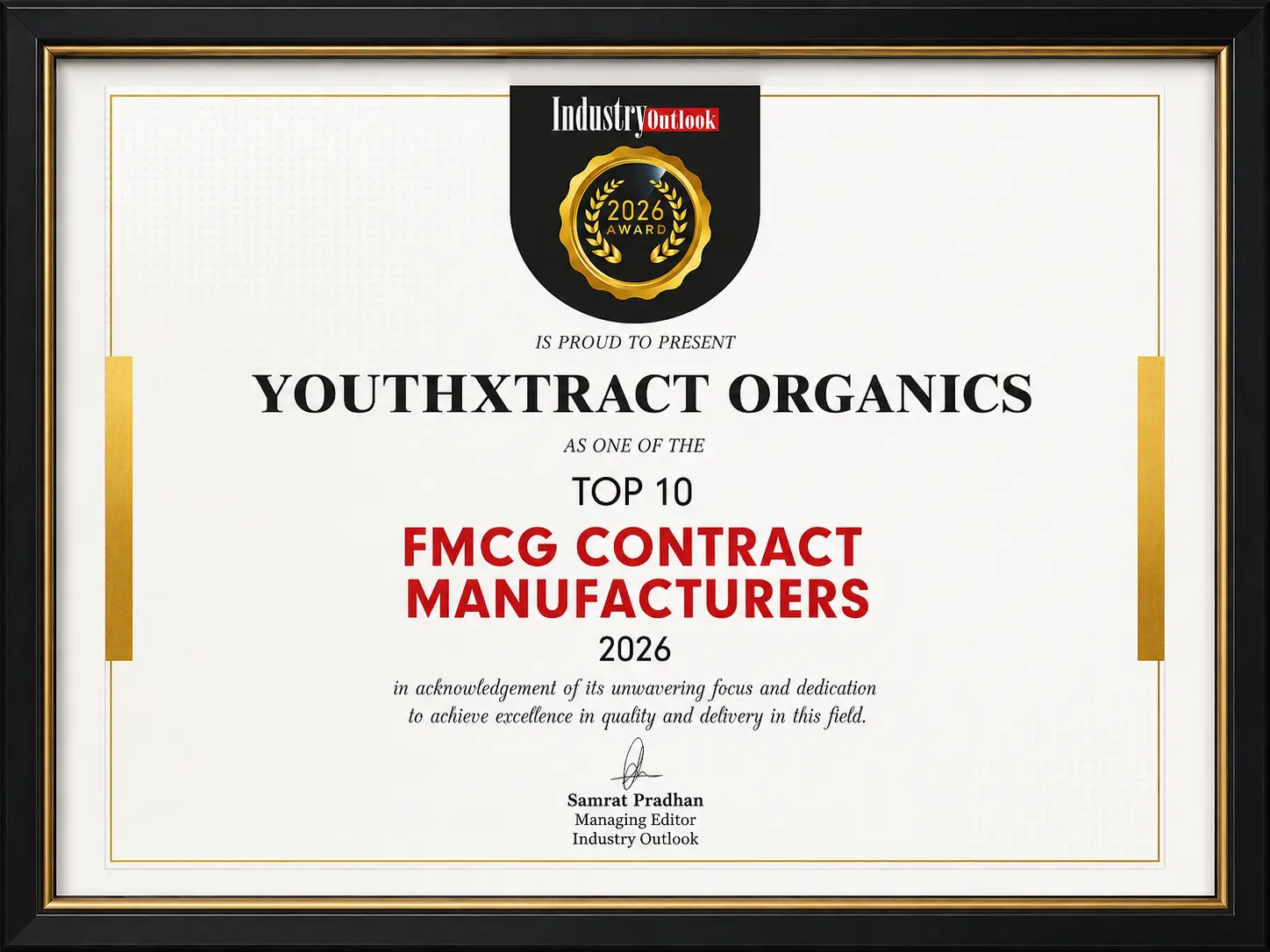 YouthXtract Industry Outlook Certification
