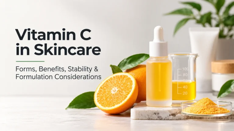Vitamin C derivatives in cosmetics